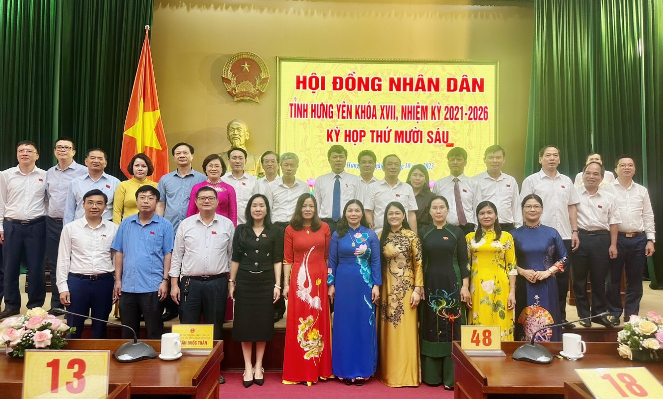 Hưng Yên: Lấy phiếu tín nhiệm 27 người giữ chức vụ do HĐND tỉnh bầu