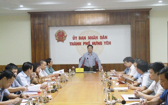 Đoàn giám sát của Ủy ban Khoa học, Công nghệ và Môi trường khảo sát tại Hưng Yên