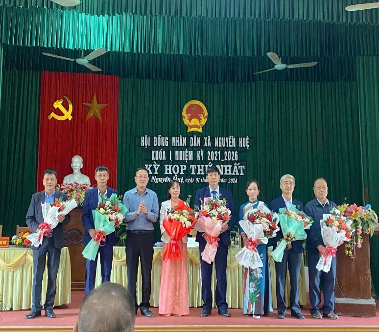 Các xã, thị trấn huyện Khoái Châu sau sáp nhập tổ chức Kỳ họp Hội đồng nhân dân xã, thị trấn nhiệm kỳ 2021-2026