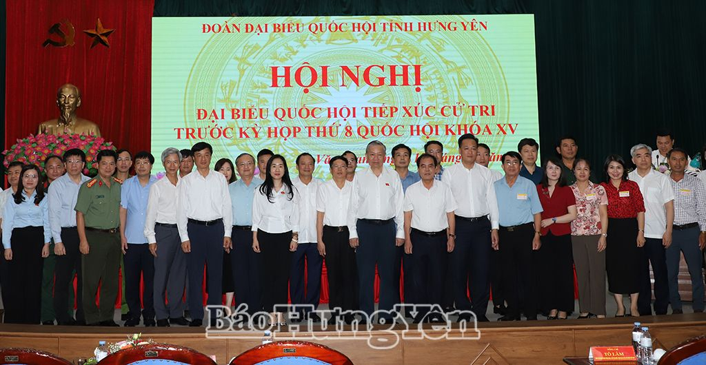 Một số hình ảnh của Tổng Bí thư, Chủ tịch nước Tô Lâm tại buổi tiếp xúc cử tri huyện Văn Giang