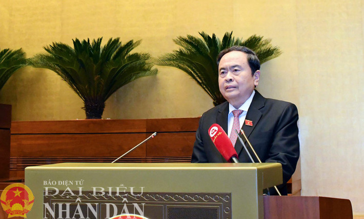 Chủ tịch Quốc hội Trần Thanh Mẫn: Bằng trí tuệ, tâm huyết, kinh nghiệm thực tiễn, các nguyên lãnh đạo Quốc hội, Ủy ban Thường vụ Quốc hội luôn đồng hành, góp ý để Quốc hội ngày càng vững mạnh hơn