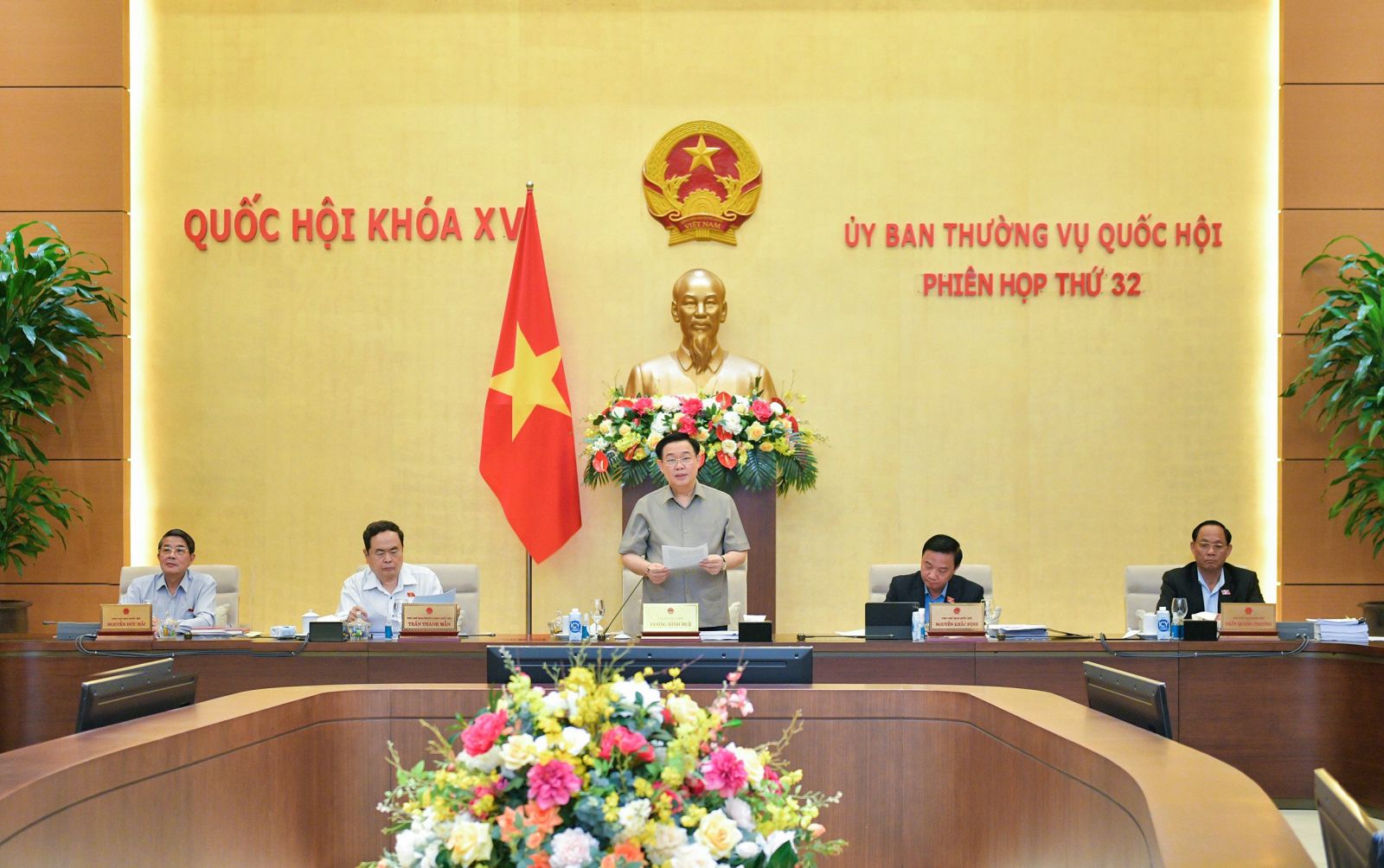 Ủy ban Thường vụ Quốc hội khai mạc phiên họp thứ 32: sẽ xem xét, cho ý kiến 18 nội dung quan trong