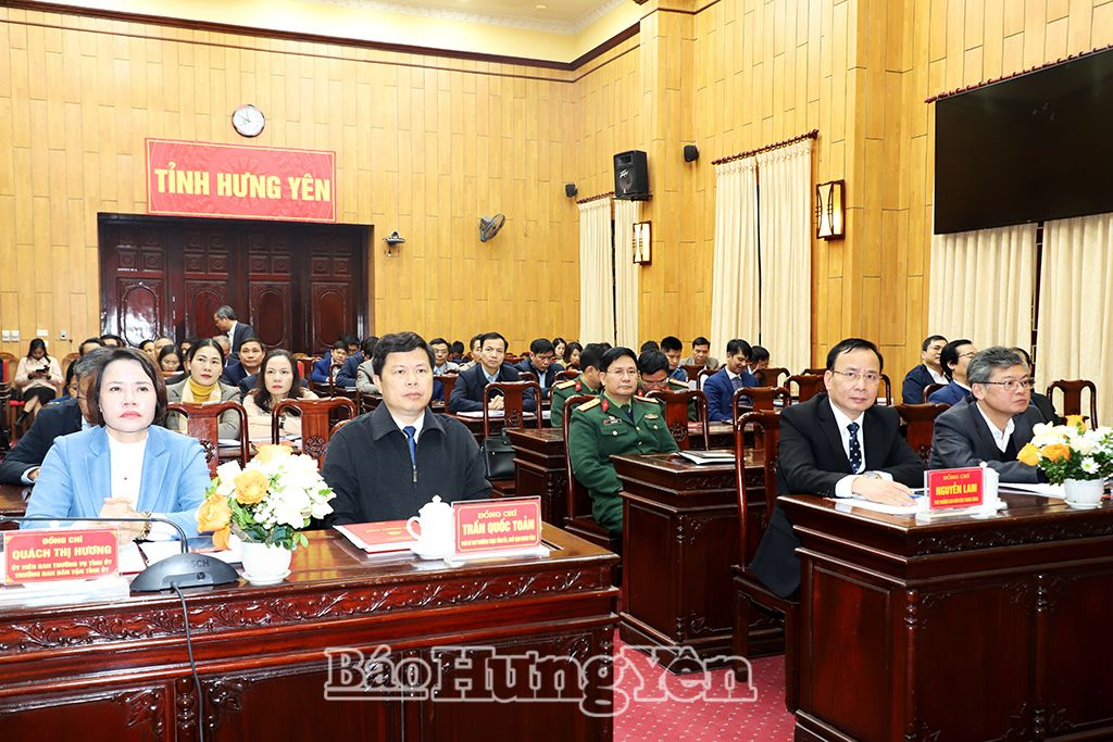 Tổng kết công tác dân vận và hoạt động các ban chỉ đạo tỉnh về thực hiện dân chủ ở cơ sở; phong trào thi đua “Dân vận khéo”; công tác tôn giáo năm 2024