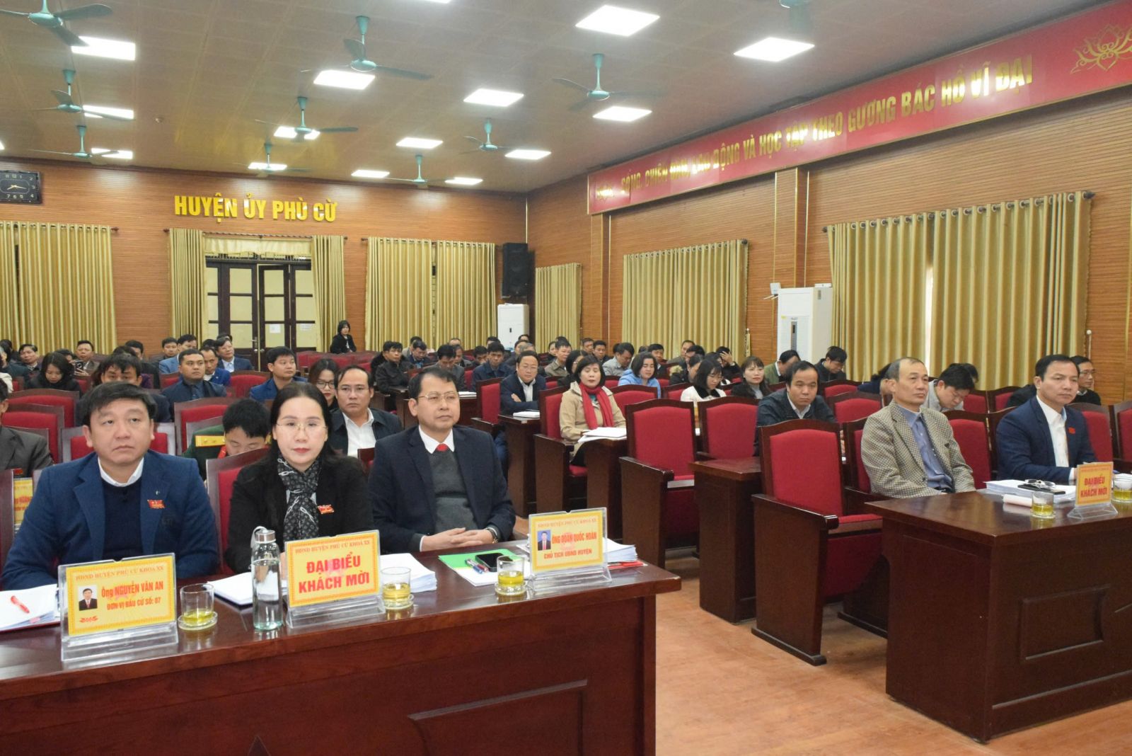 HĐND huyện Phù Cừ khoá XX tổ chức Kỳ họp thứ 16