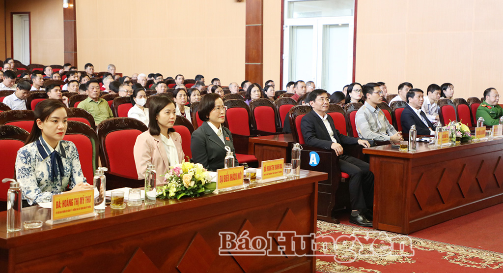 Đại biểu HĐND phường Mỹ Hào tiếp xúc cử tri