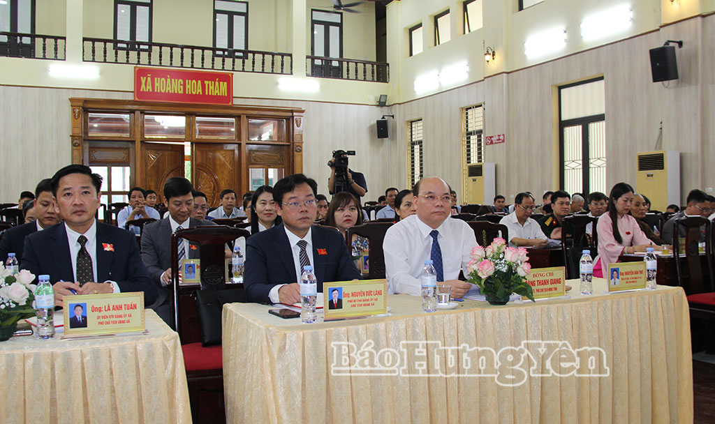 HĐND các phường, xã tổ chức kỳ họp thứ nhất kiện toàn tổ chức bộ máy chính quyền địa phương (ngày 26/3)