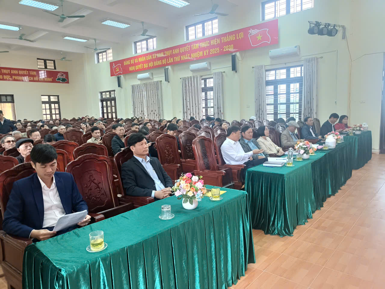 Xã Nam Thụy Anh tổ chức hội nghị tiếp xúc cử tri sau kỳ họp thường lệ cuối năm 2025 HĐND xã Nam Thụy Anh khoá I, nhiệm kỳ 2021-2026