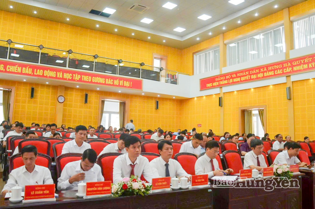 HĐND xã Hưng Hà, nhiệm kỳ 2021 - 2026: Tổ chức kỳ họp thứ hai