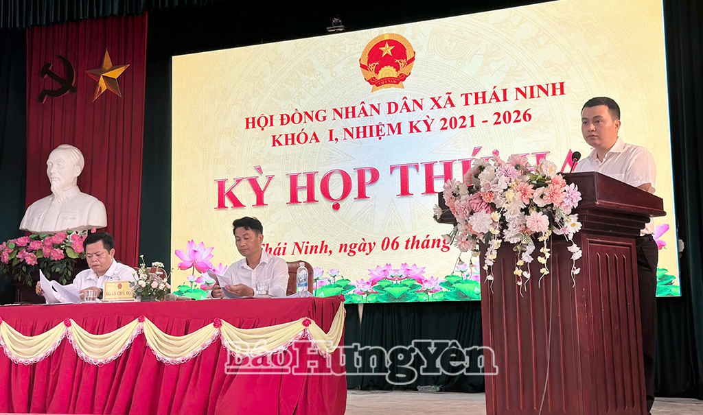 Xã Thái Ninh: Tổng giá trị sản xuất 7 tháng đầu năm ước đạt gần 836,8 tỷ đồng