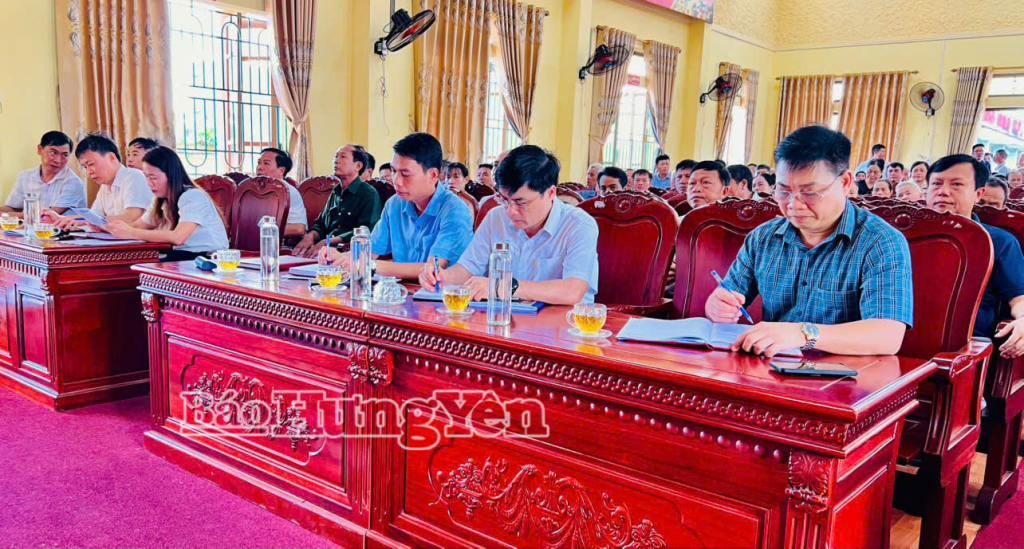 Xã Hồng Vũ: Tiếp xúc cử tri trước kỳ họp HĐND xã