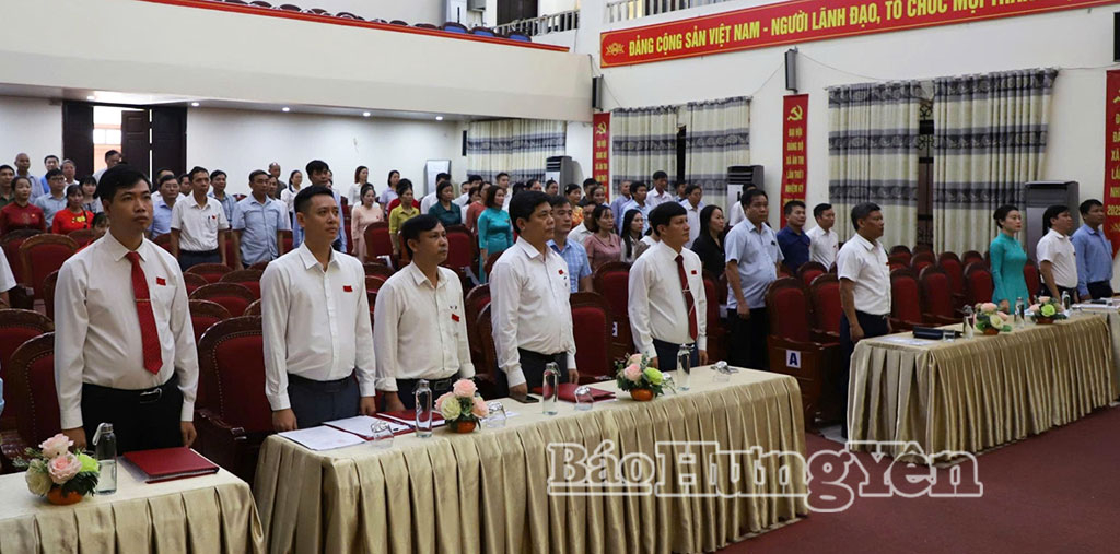 HĐND xã Ân Thi khóa I tổ chức kỳ họp thứ ba