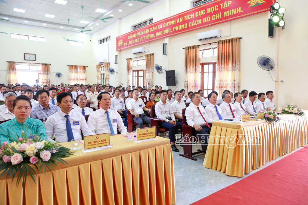 Phấn đấu xây dựng xã Quỳnh An trở thành xã nông thôn mới nâng cao vào năm 2030