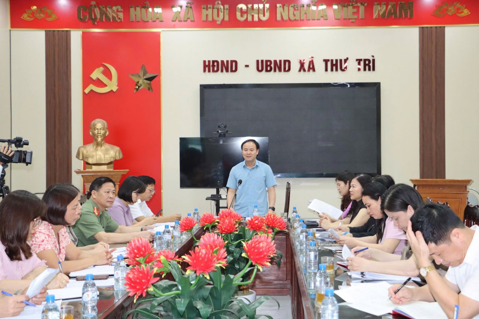 Ban Văn hoá - Xã hội HĐND tỉnh giám sát kết quả công tác quản lý và tổ chức lễ hội xã Thư Trì