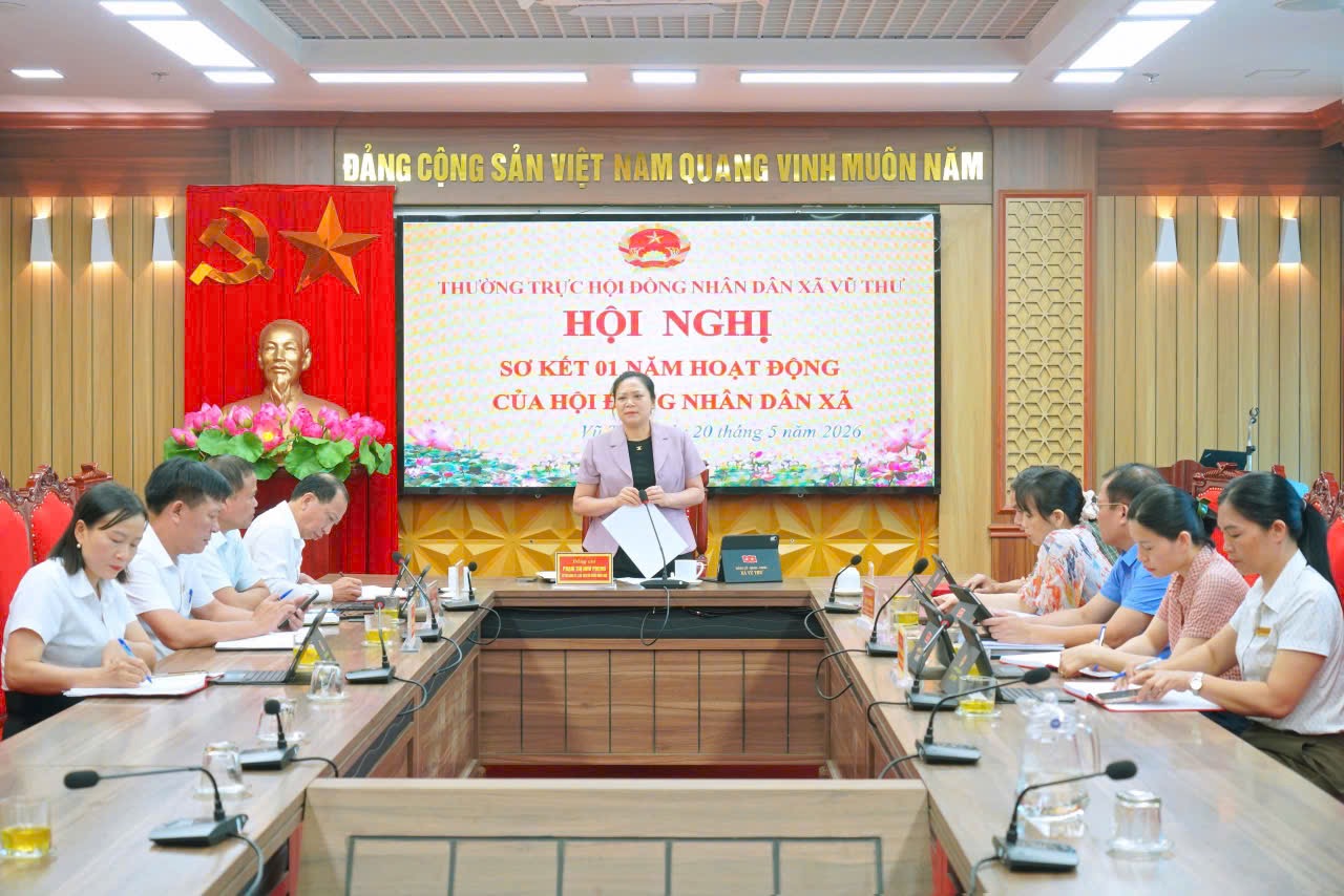 HĐND xã Vũ Thư: Sơ kết 1 năm hoạt động của HĐND theo chính quyền địa phương 2 cấp