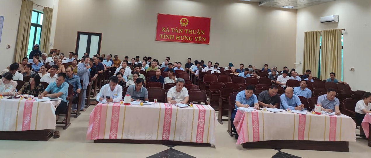 Cử tri gửi gắm nhiều ý kiến, kiến nghị trước Kỳ họp thường lệ giữa năm 2026 của HĐND xã Tân Thuận khoá II, nhiệm kỳ 2026-2031
