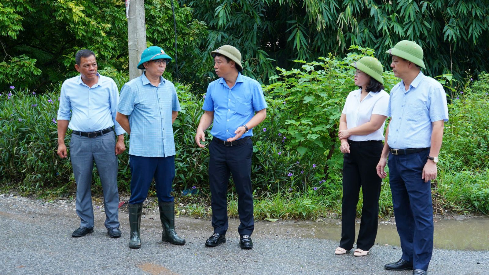 HĐND xã Như Quỳnh: kiểm tra công tác phòng, chống cơn bão số 3 (bão Wipha)