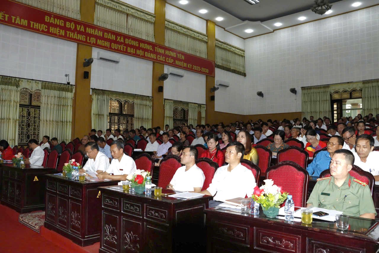HĐND xã Đông Hưng tổ chức Kỳ họp thứ Hai khoá I, nhiệm kỳ 2021-2026