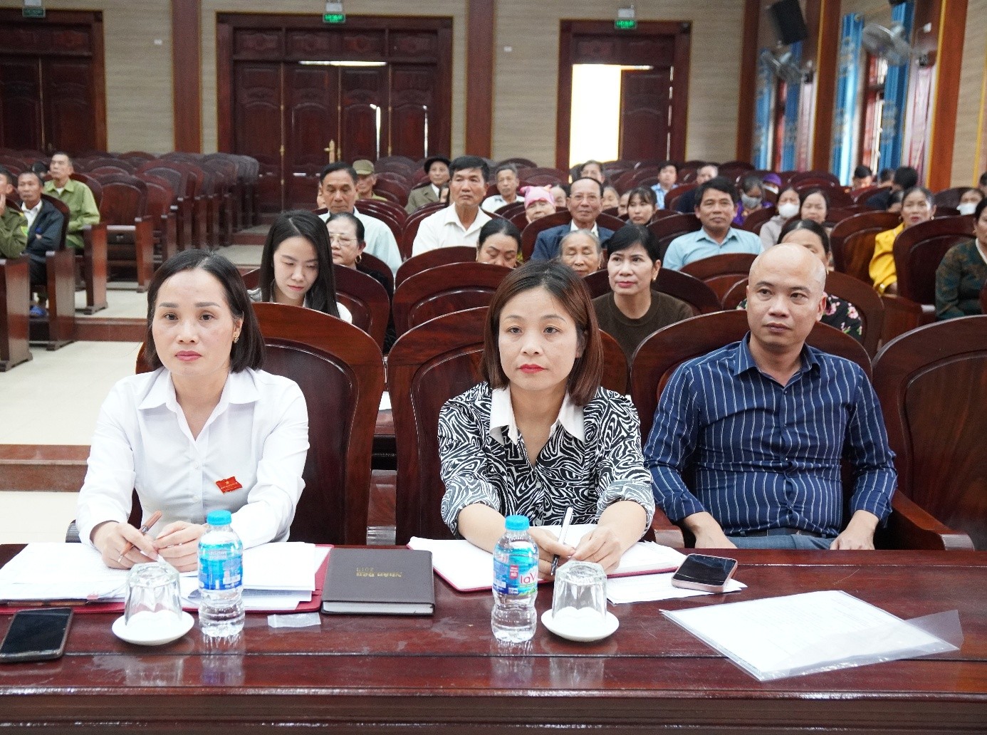 HĐND xã Nguyễn Trãi, khóa XX nhiệm kỳ 2021-2026 tiếp xúc cử tri trước kỳ họp thường lệ cuối năm 2025