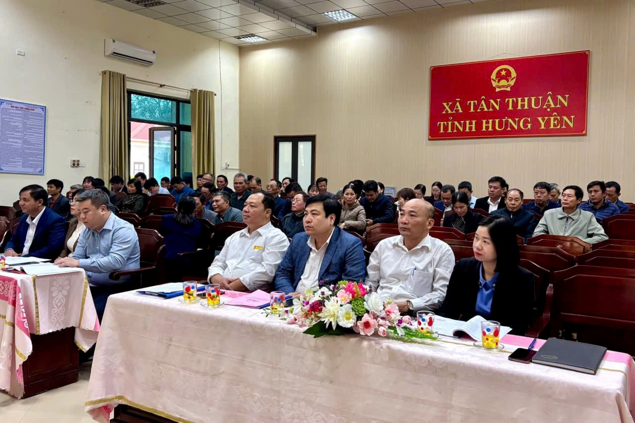 HĐND xã Tân Thuận tổ chức Hội nghị tổng kết hoạt động HĐND nhiệm kỳ 2021-2026