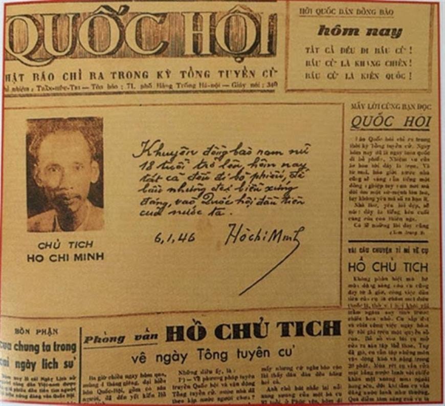 Ngày hội lớn của toàn thể nhân dân Việt Nam