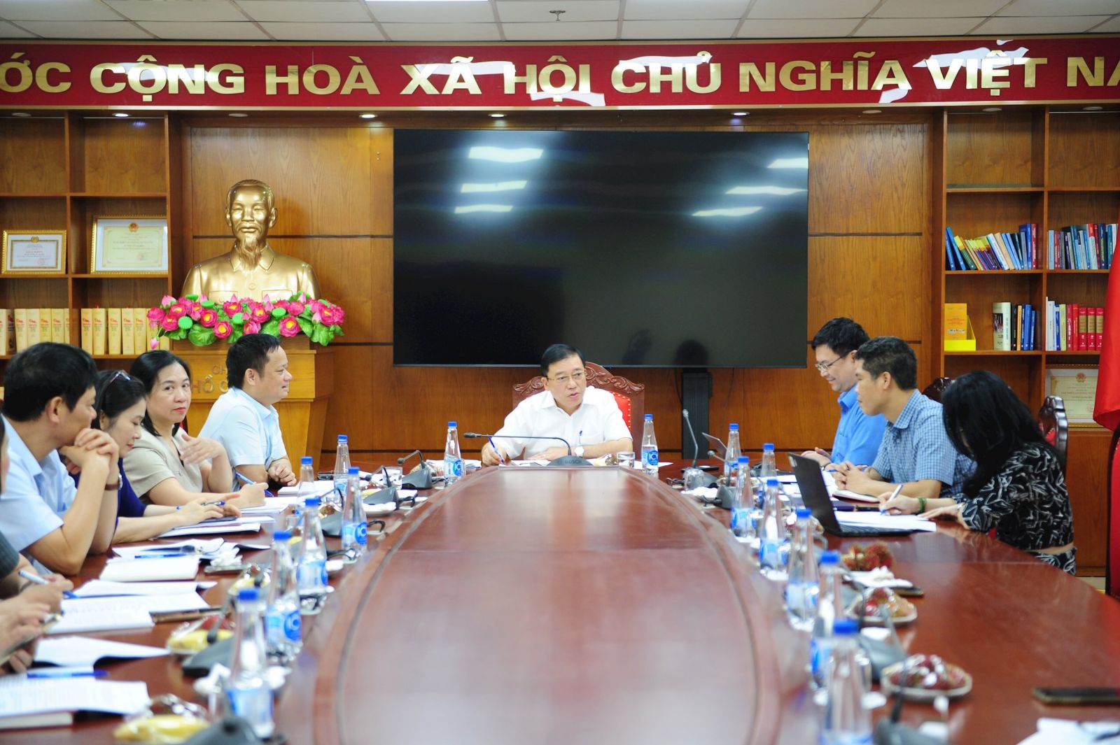 Rà soát công tác chuẩn bị Chương trình "Về nguồn" kỷ niệm 80 năm Ngày Tổng tuyển cử đầu tiên bầu Quốc hội Việt Nam