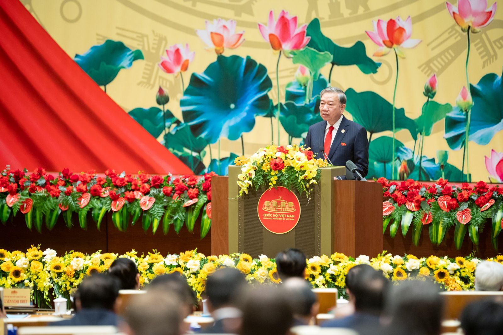 Tổng Bí thư Tô Lâm: Quốc hội Việt Nam không ngừng trưởng thành, lớn mạnh, khẳng định vai trò trung tâm của đời sống chính trị, pháp lý quốc gia