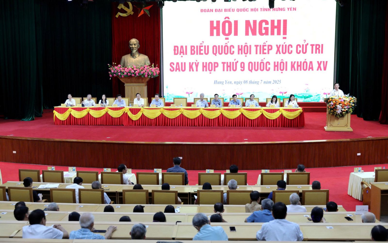 Đoàn đại biểu Quốc hội tỉnh Hưng Yên tiếp xúc cử tri sau Kỳ họp thứ 9, Quốc hội khóa XV