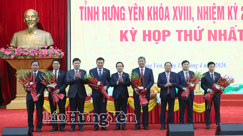Đồng chí Nguyễn Mạnh Quyền, Phó Bí thư Tỉnh ủy được bầu giữ chức Chủ tịch UBND tỉnh Hưng Yên nhiệm kỳ 2026 - 2031