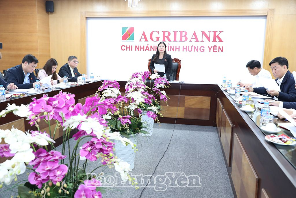 Đoàn giám sát của HĐND tỉnh giám sát chuyên đề tại Ngân hàng Nông nghiệp và Phát triển nông thôn Việt Nam chi nhánh tỉnh, Sở Khoa học và Công nghệ