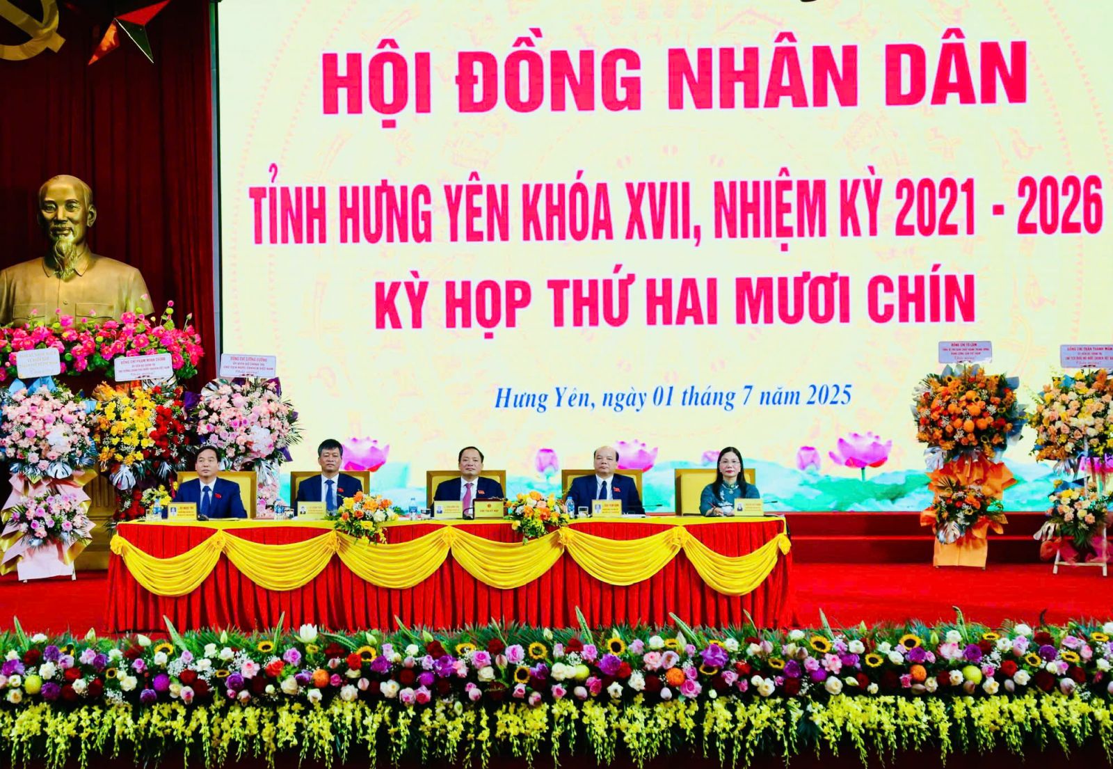 Hội đồng nhân dân tỉnh Hưng Yên tổ chức Kỳ họp thứ 29 HĐND tỉnh khóa XVII, nhiệm kỳ 2021-2026