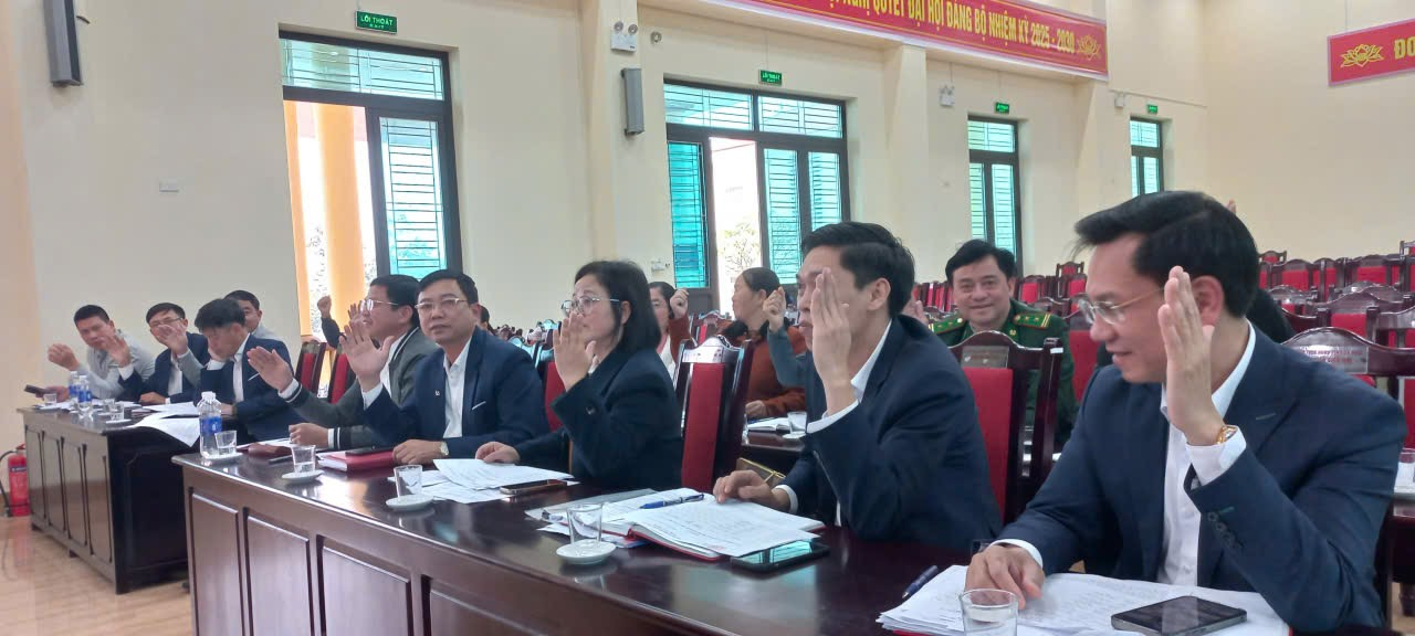 Xã Bình Định tổ chức Hội nghị hiệp thương lần thứ 3 bầu cử đại biểu HĐND các cấp nhiệm kỳ 2026-2031