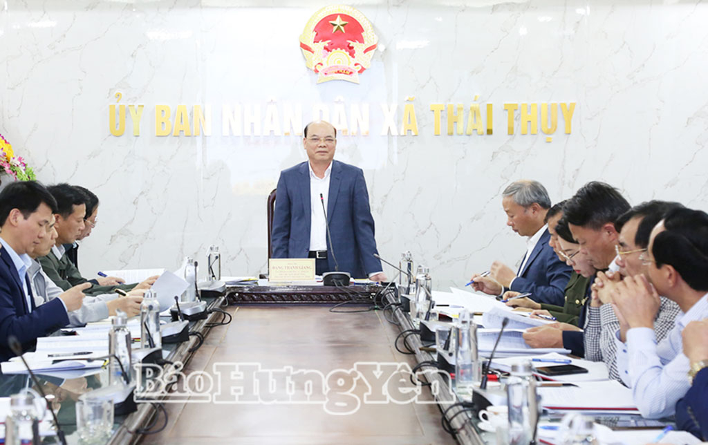 Đoàn kiểm tra số 7 của Ủy ban Bầu cử tỉnh kiểm tra công tác chuẩn bị bầu cử tại các địa phương