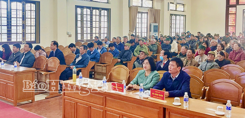 Xã Thần Khê: Tổ chức tiếp xúc cử tri sau kỳ họp thứ ba, HĐND xã khóa I