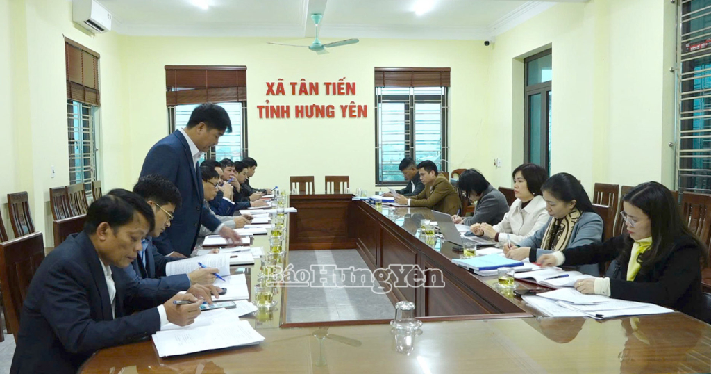 Giám sát công tác bầu cử đại biểu Quốc hội và đại biểu HĐND các cấp tại xã Tân Tiến