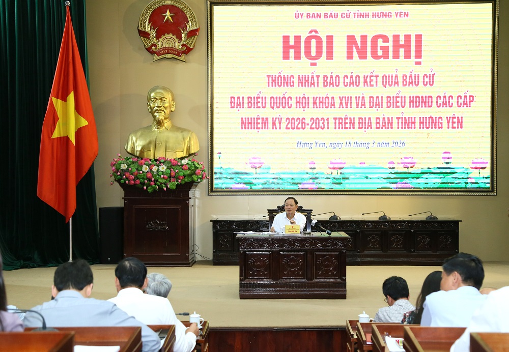 Thống nhất thông qua kết quả bầu cử đại biểu Quốc hội khóa XVI và đại biểu HĐND các cấp, nhiệm kỳ 2026 - 2031 trên địa bàn tỉnh