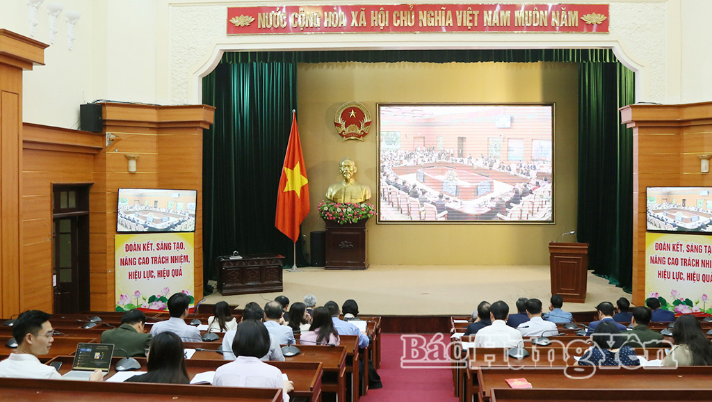 Hội nghị trực tuyến toàn quốc triển khai công tác bầu cử