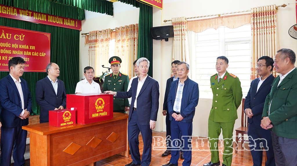 Kiểm tra công tác chuẩn bị bầu cử tại một số địa phương