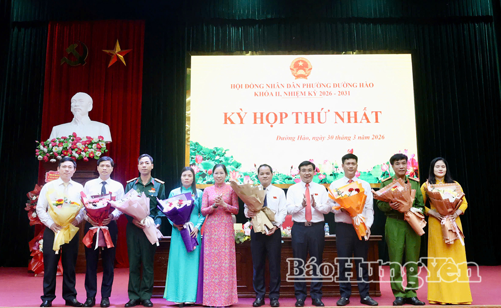 HĐND phường Đường Hào khóa II tổ chức kỳ họp thứ nhất