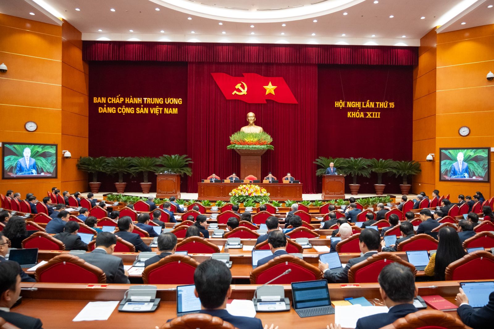 Khai mạc Hội nghị lần thứ 15 Ban Chấp hành Trung ương Đảng khóa XIII