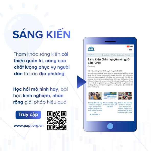 Tuyên truyền về công tác cải thiện, nâng cao Chỉ số hiệu quả quản trị và hành chính công (PAPI)