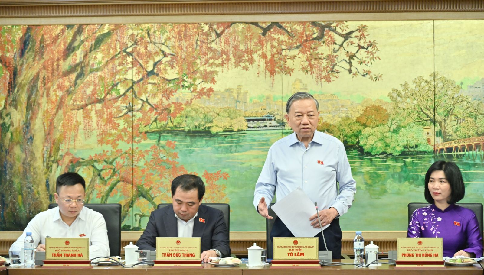 Tổng Bí thư, Chủ tịch nước Tô Lâm: Hà Nội phải đi đầu, là hình mẫu về quản trị hiện đại, kỷ luật minh bạch, trách nhiệm