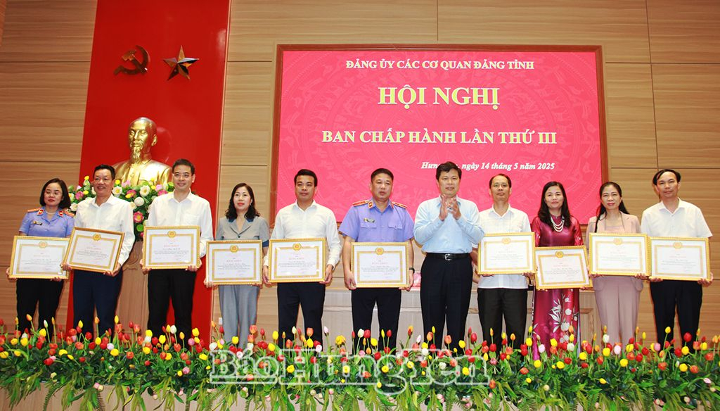 Hội nghị Ban Chấp hành lần thứ III Đảng bộ các cơ quan Đảng tỉnh