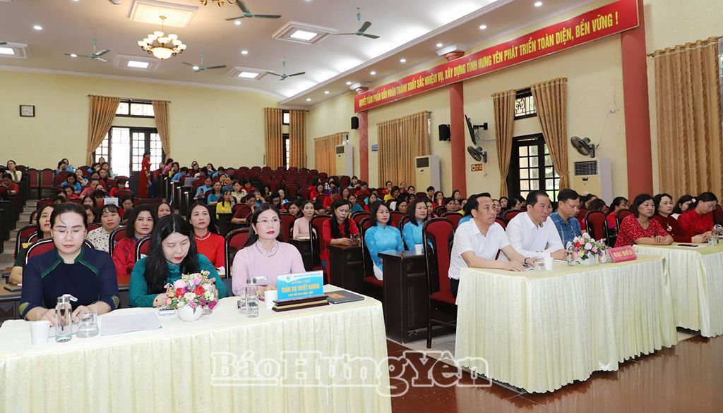 Hưng Yên: Biểu dương 95 phụ nữ điển hình tiên tiến