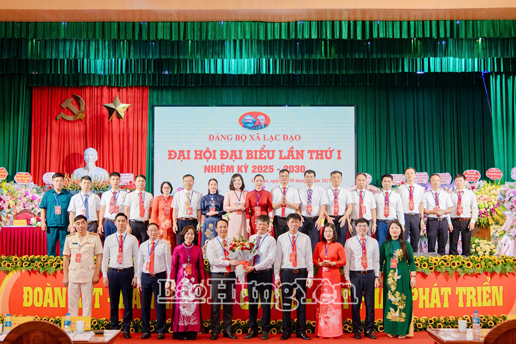 Đại hội đại biểu Đảng bộ xã Lạc Đạo lần thứ I, nhiệm kỳ 2025 – 2030