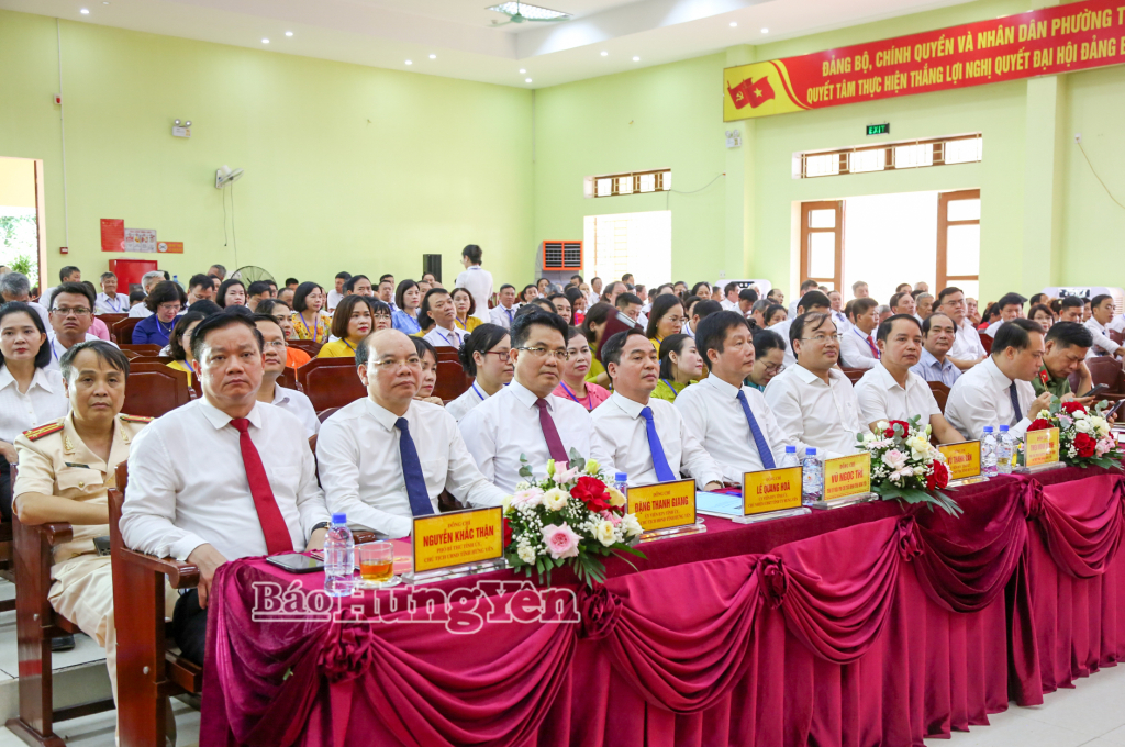 Xây dựng phường Trần Lãm trở thành đô thị dịch vụ thông minh, có bản sắc riêng