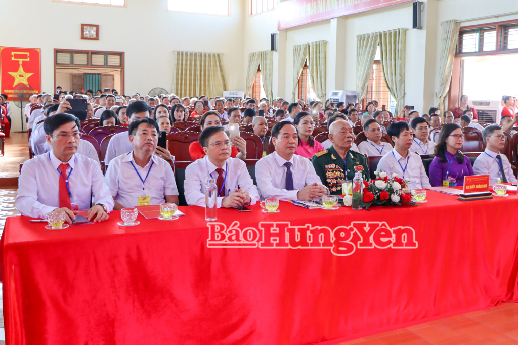 Đại hội đại biểu Đảng bộ xã Hồng Vũ lần thứ I, nhiệm kỳ 2025 - 2030