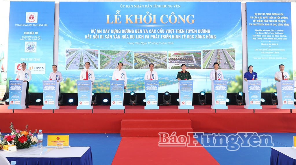Khởi công dự án đường bên và các cầu vượt trên tuyến đường kết nối di sản