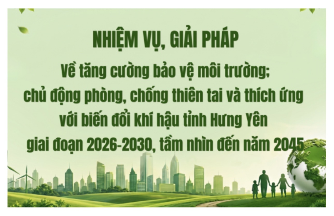 Nghị quyết số 14-NQ/TU của Ban Chấp hành Đảng bộ tỉnh Hưng Yên: Nhiệm vụ, giải pháp
