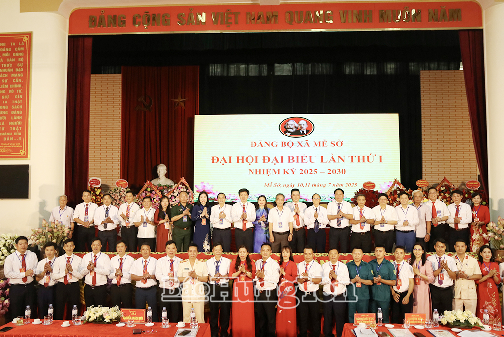 Đại hội đại biểu Đảng bộ xã Mễ Sở lần thứ I, nhiệm kỳ 2025-2030