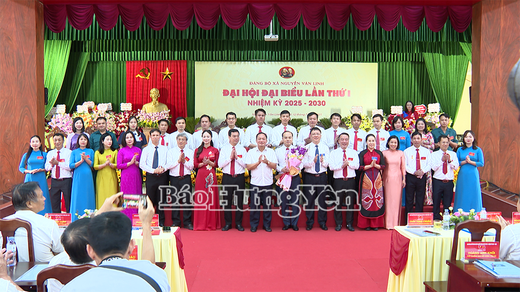 Đại hội Đại biểu Đảng bộ xã Nguyễn Văn Linh lần I, nhiệm kỳ 2025-2030